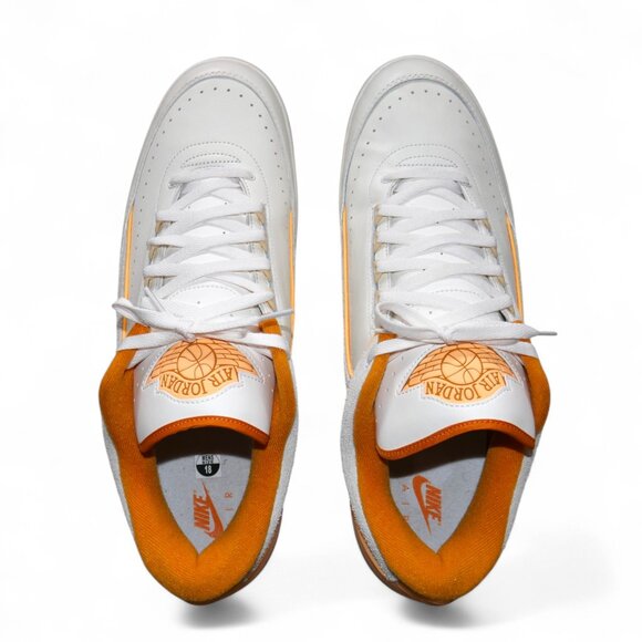 Nike Air Jordan 2 Retro Low \'Craft\' Sail Melon Tint Sneaker Mens 18 DV9956-118 main image 9